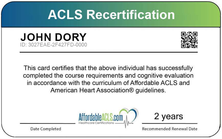 ACLS courses