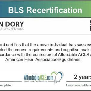 BLS Recertification for Groups