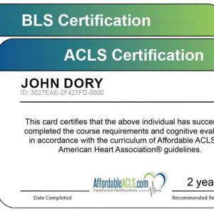 online ACLS certification